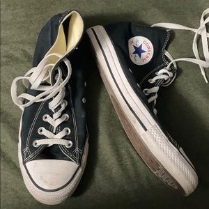 black high top converse